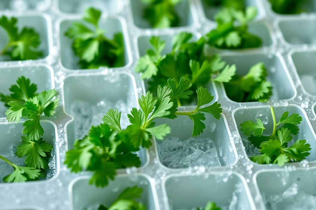 Congelare il prezzemolo fresco: il trucco per averlo sempre a portata di mano in cucina